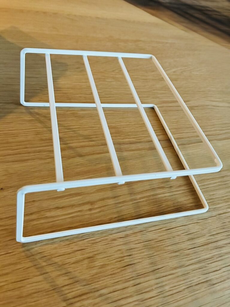 セリアのキッチンワイヤーディッッシュラック